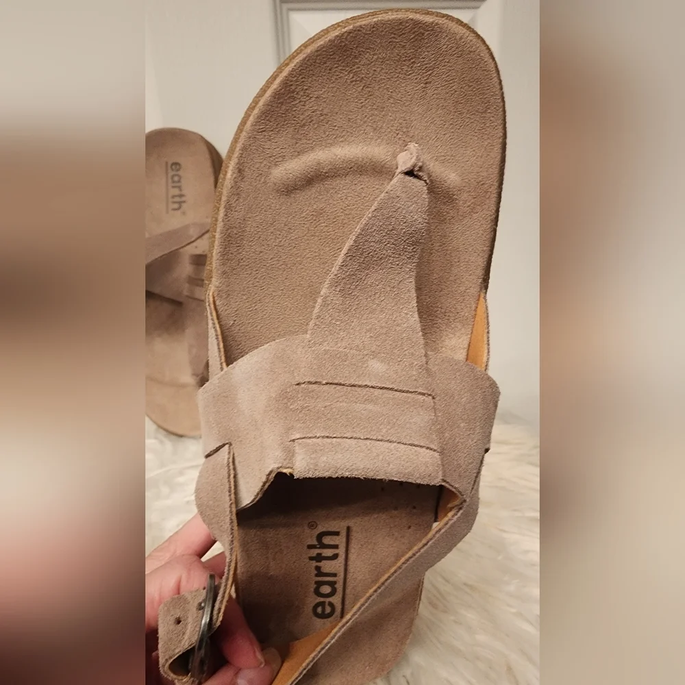 EARTH Luciana Adjustable Ankle Strap Casual Sandals size 7 - Picture 5 of 9